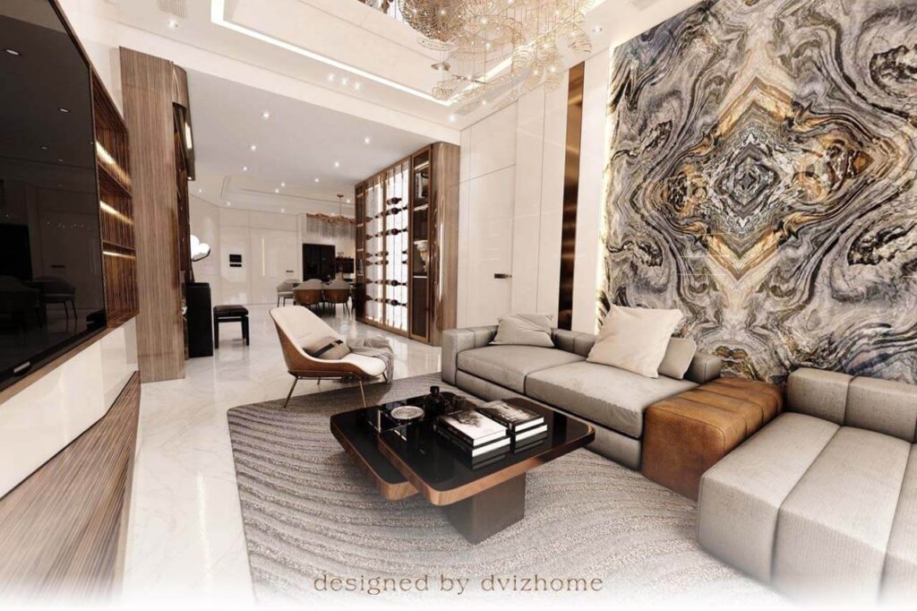 Thiết kế thi công nội thất căn hộ Sky Linked Villa Celadon tân phú