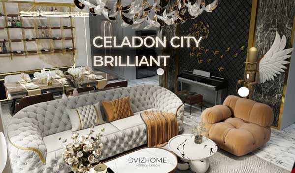 Khám phá Nội Thất Căn Hộ Diamond Brilliant Celadon City 2023