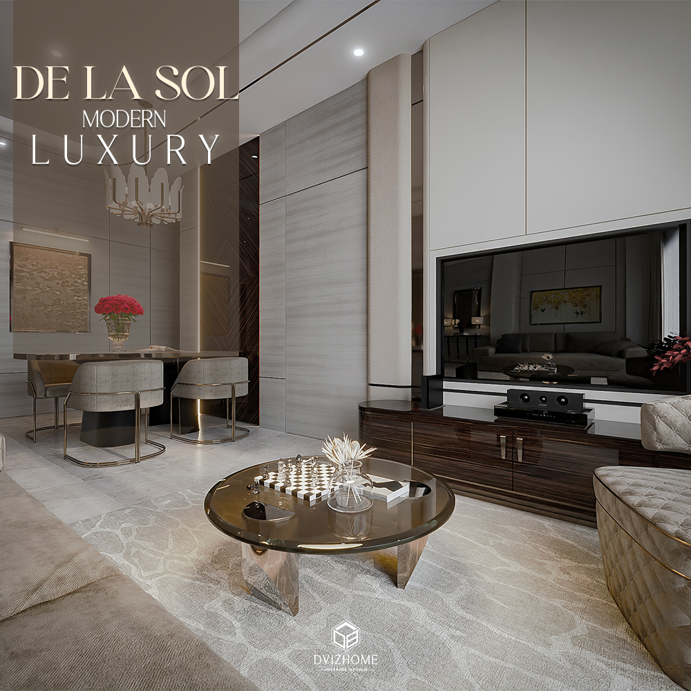 Nội Thất Căn Hộ DELASOL – MODERN LUXURY