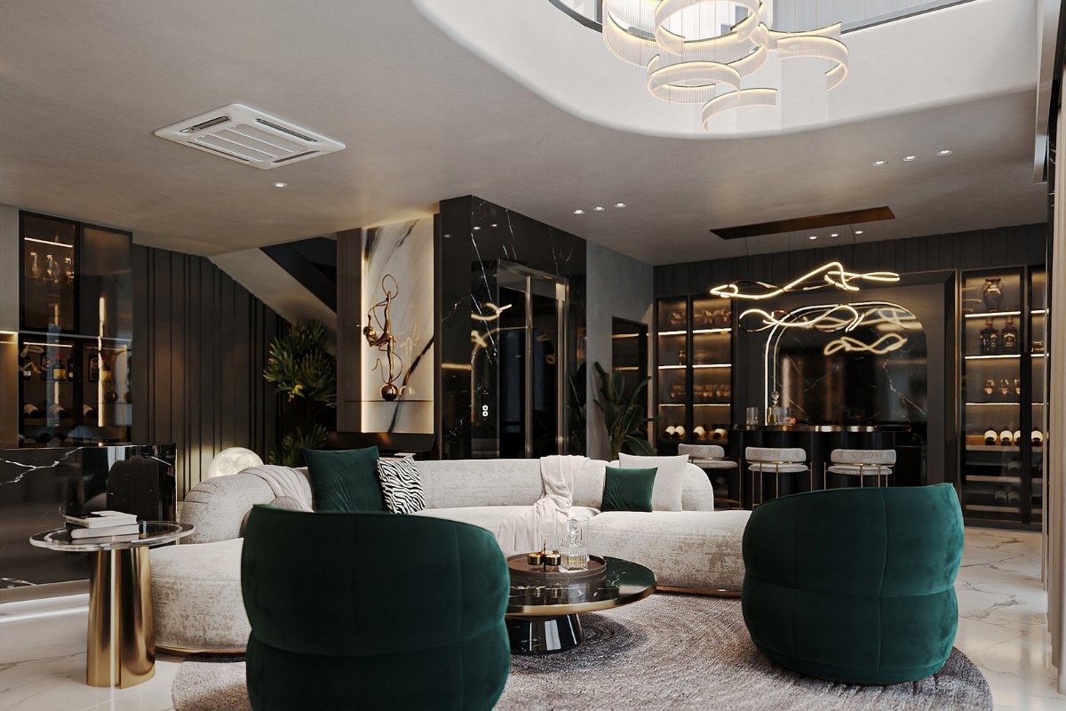 tim hieu chi tiet phong cach modern luxury la gi trong noi that kien truc
