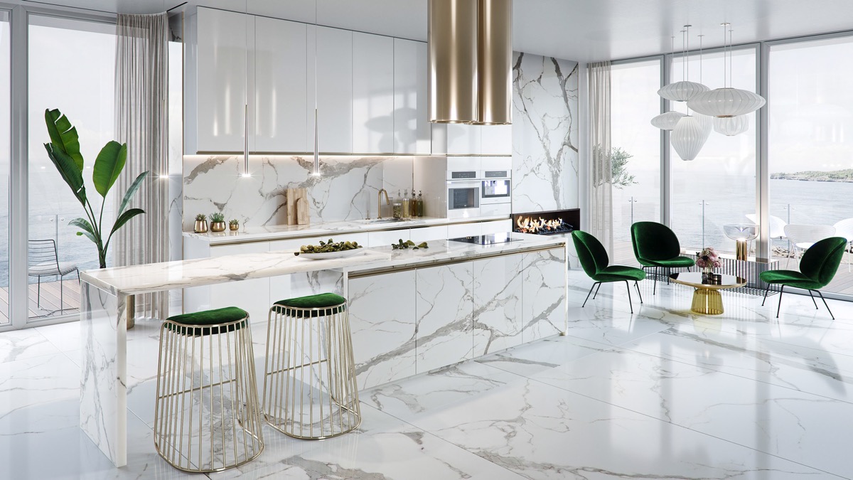 5 Loại Đá Tự Nhiên Được Ưa Chuộng Trong Nội Thất Luxury Năm 2026