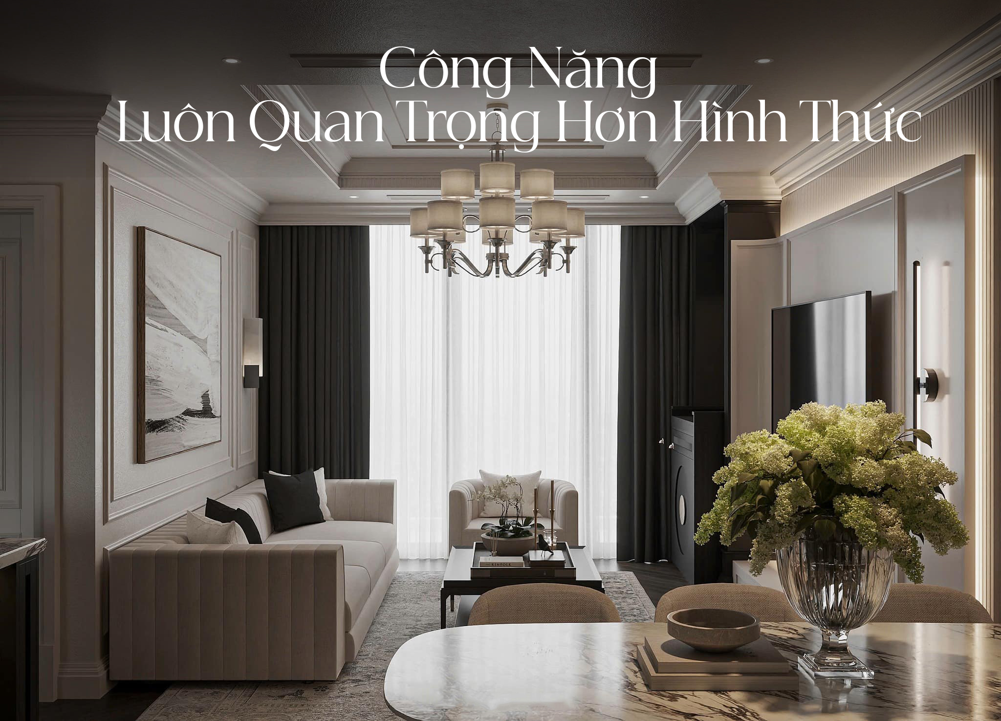 Thiet ke noi that chung cu tan co dien Han Jardin Apartment 140m2 26