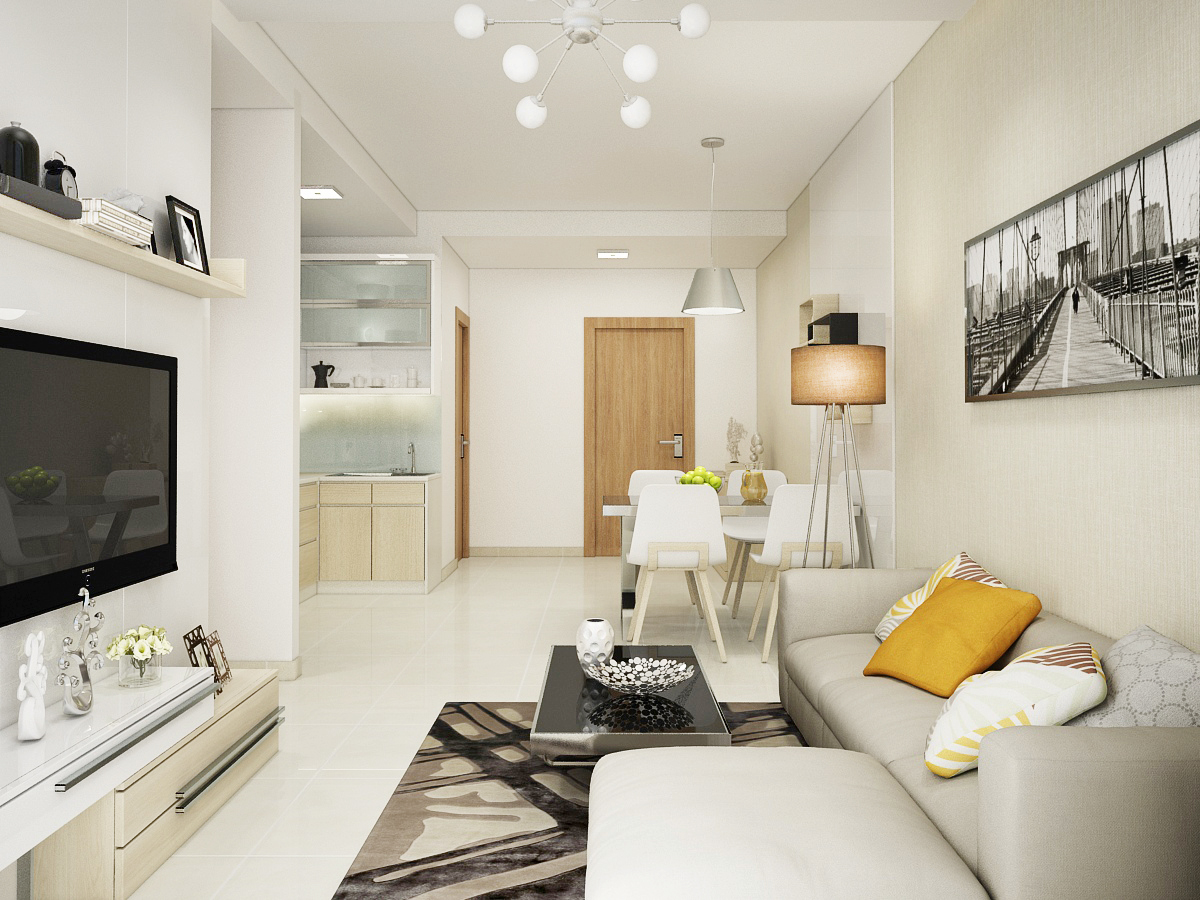 Thiết Kế Nội Thất Chung Cư 2 Phòng Ngủ Đẹp Và Tối Ưu – Bí Quyết Cho Không Gian Sống Hiện Đại
