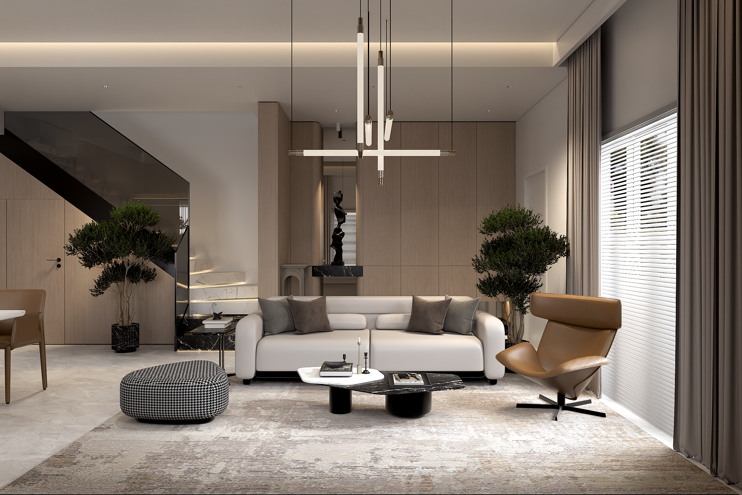 HOÀN THIỆN THIẾT KẾ & THI CÔNG NỘI THẤT MODERN LIVING | ECOLAKE BÌNH DƯƠNG